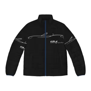 Abarth 124 Spider Profile Puffer Jacket - Automotive Inspired Outerwear