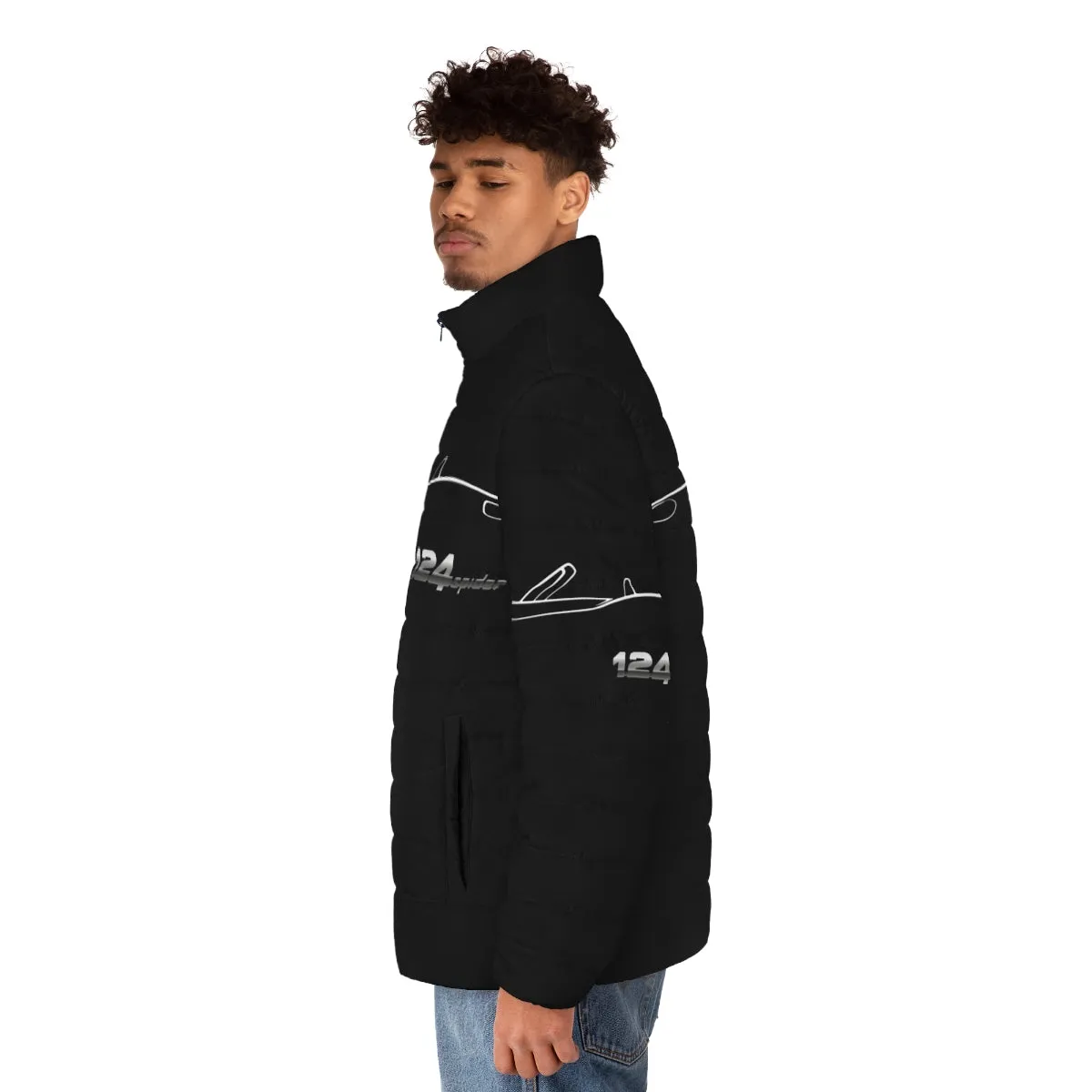 Abarth 124 Spider Profile Puffer Jacket - Automotive Inspired Outerwear