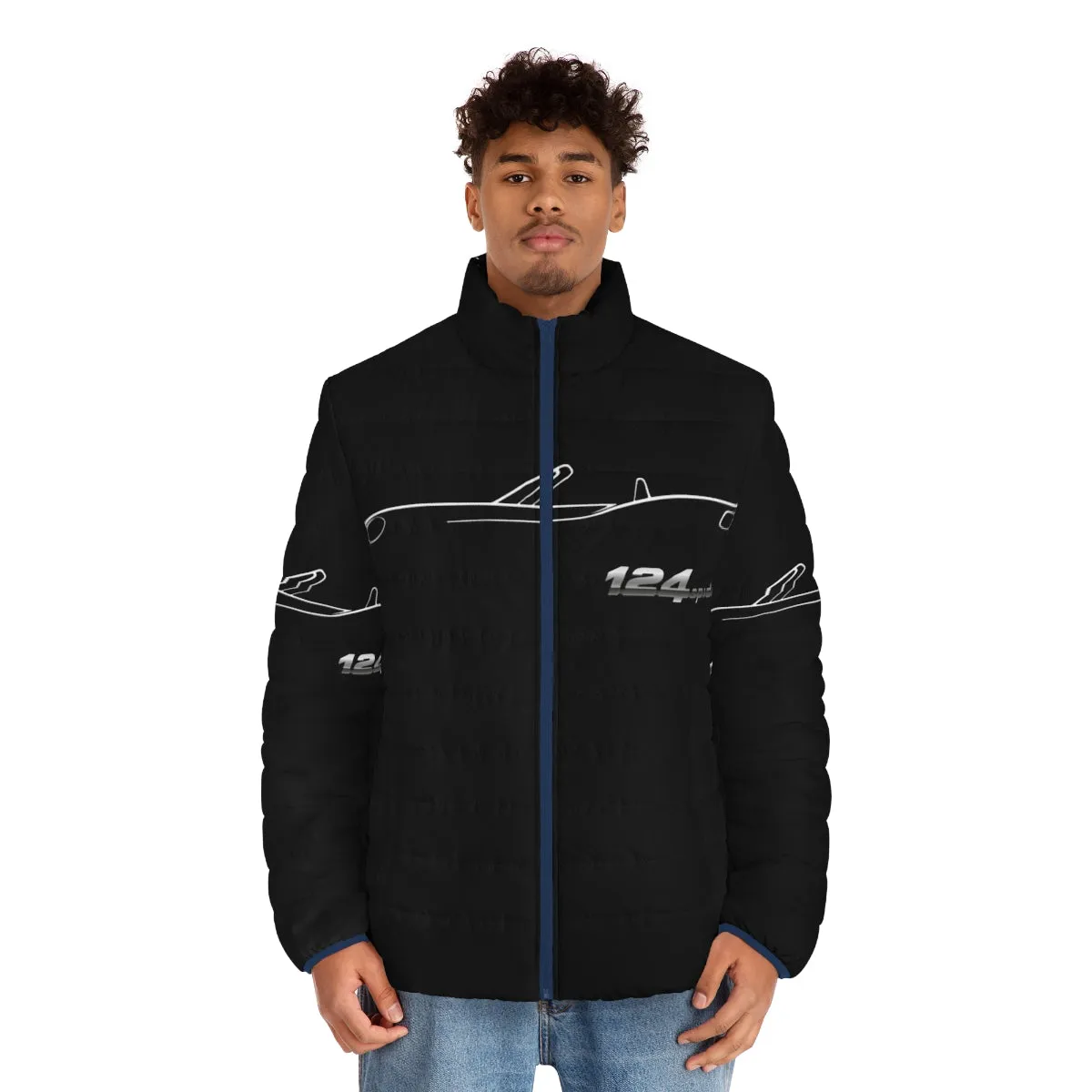 Abarth 124 Spider Profile Puffer Jacket - Automotive Inspired Outerwear
