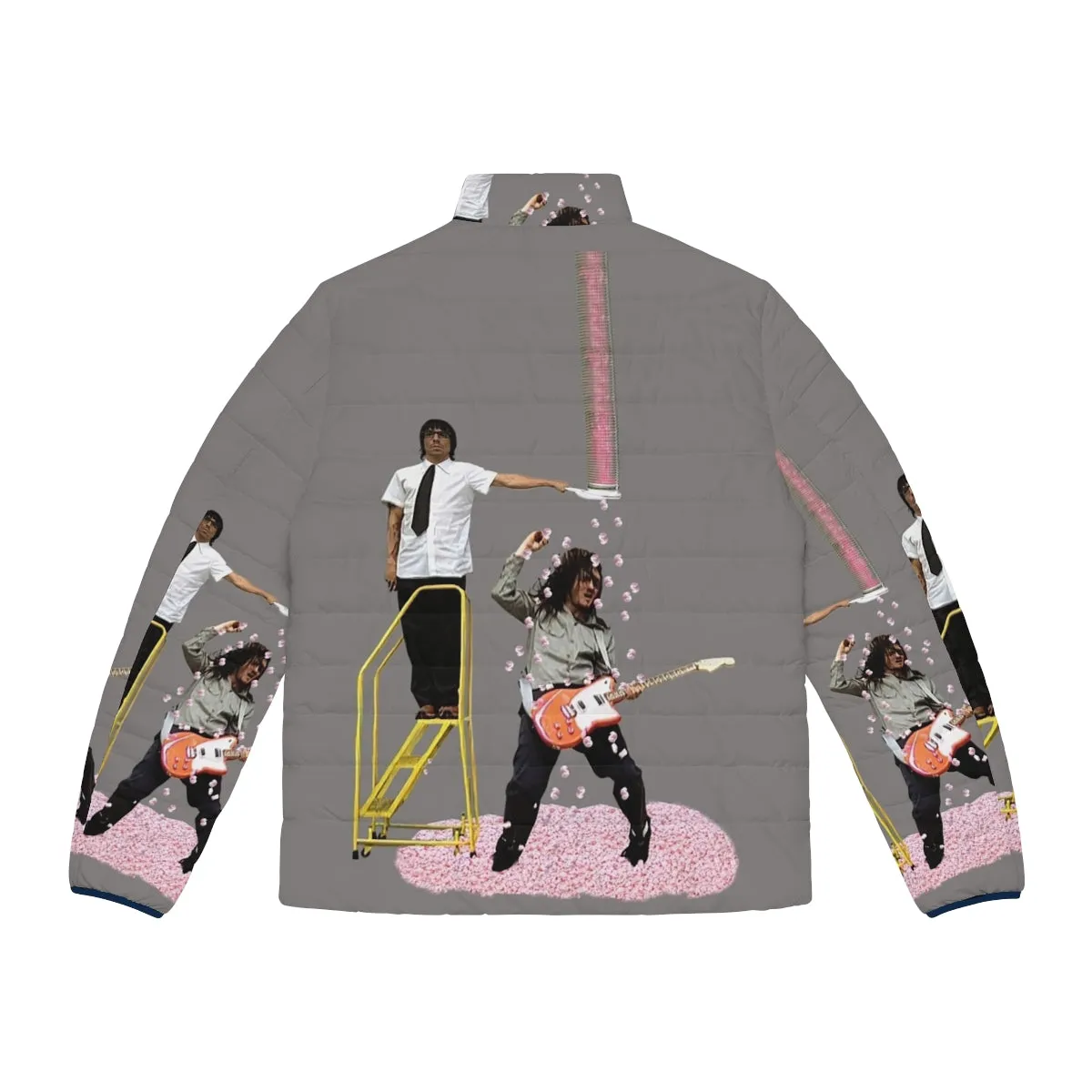 Addiction Calling: Colorful Puffer Jacket for Urban Streetwear