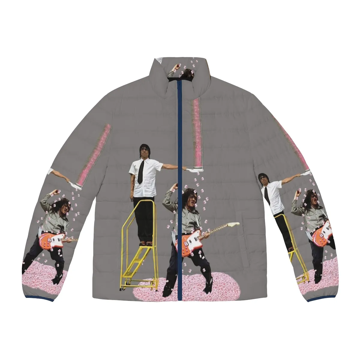 Addiction Calling: Colorful Puffer Jacket for Urban Streetwear