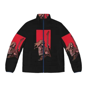 Alexi Laiho Tribute Puffer Jacket - Children of Bodom Inspired Apparel