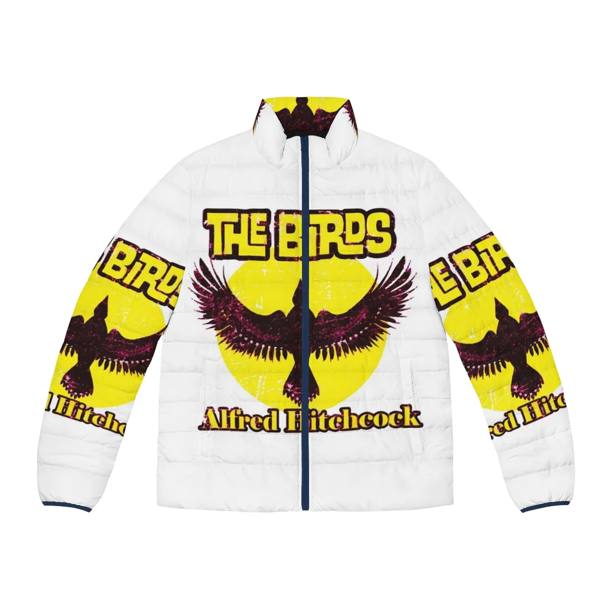 Alfred Hitchcock's The Birds Puffer Jacket - Iconic Movie Merch