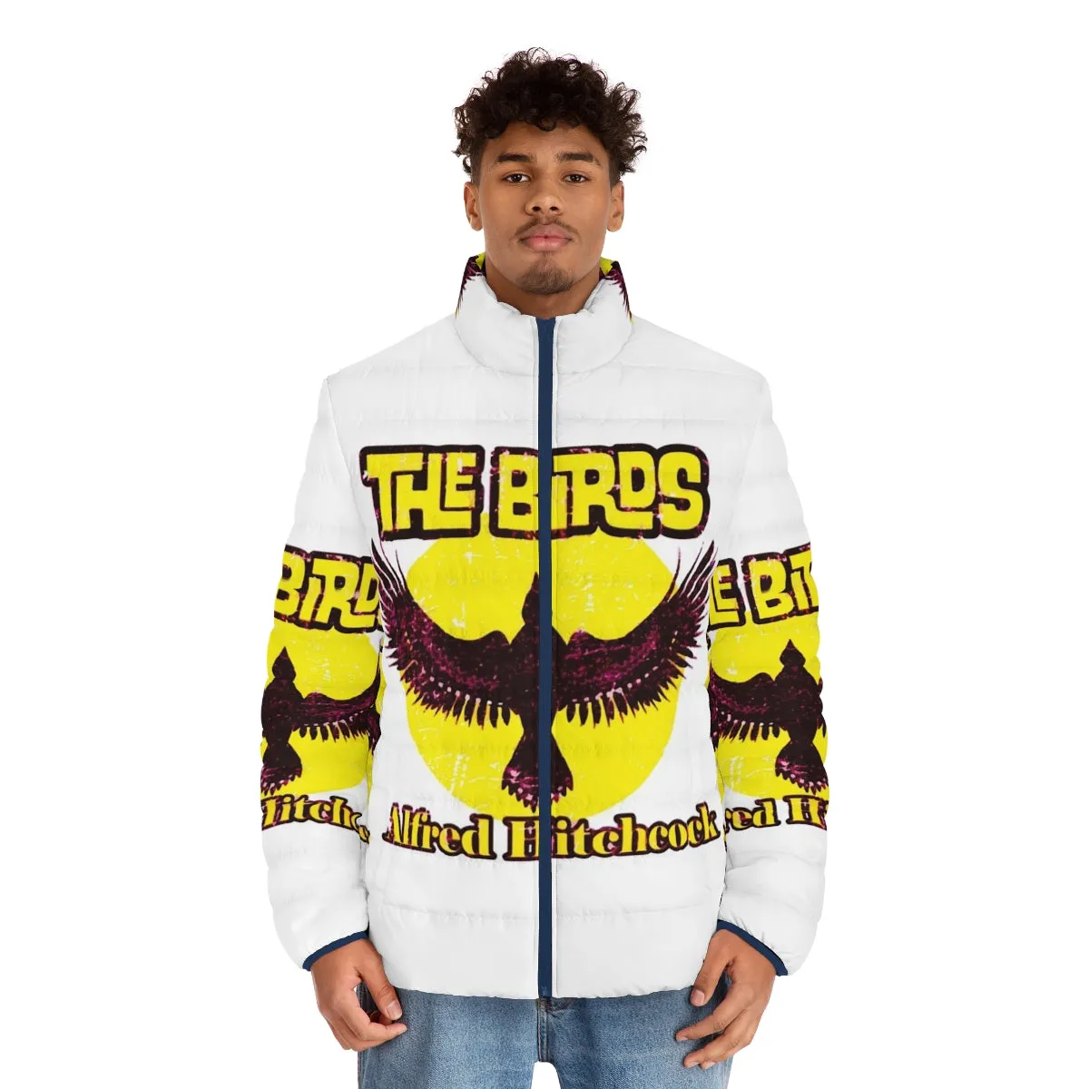 Alfred Hitchcock's The Birds Puffer Jacket - Iconic Movie Merch