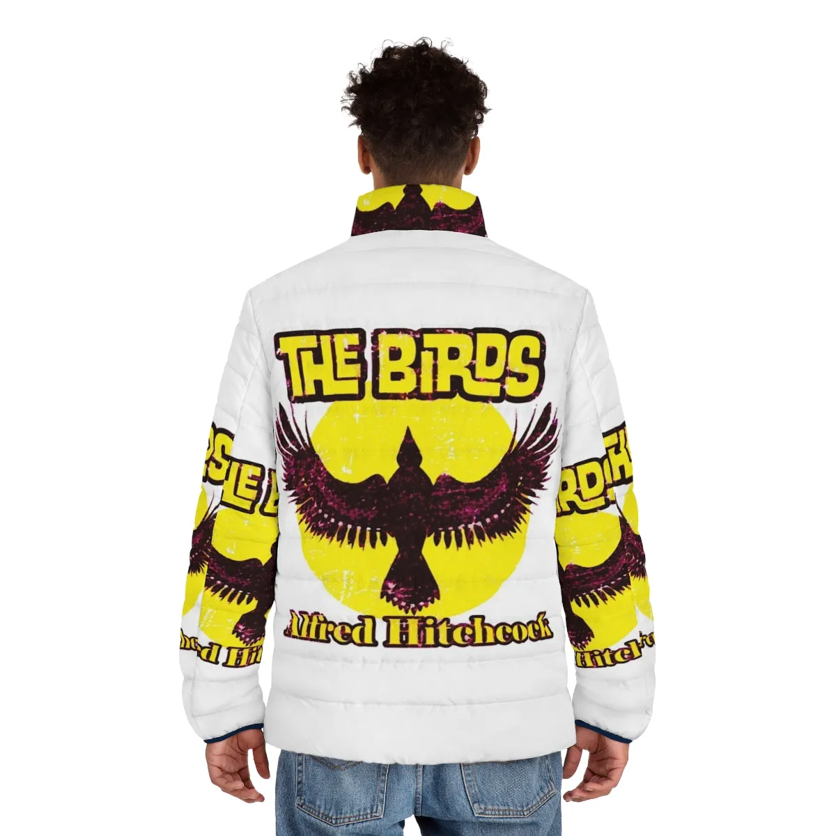 Alfred Hitchcock's The Birds Puffer Jacket - Iconic Movie Merch