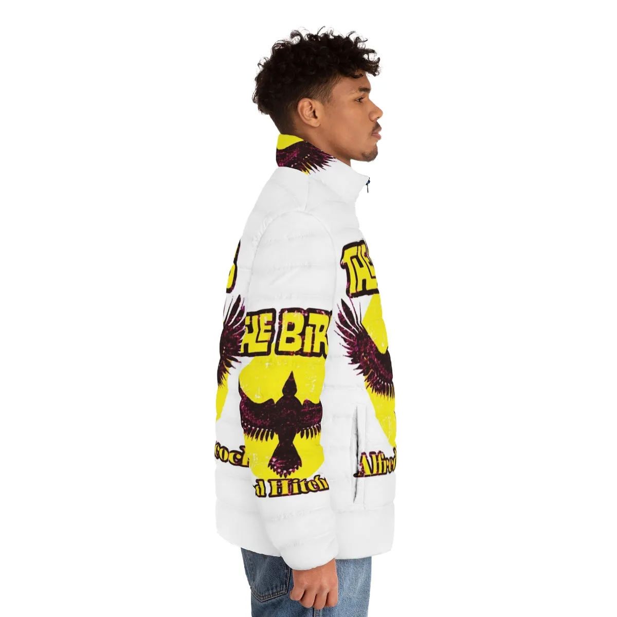 Alfred Hitchcock's The Birds Puffer Jacket - Iconic Movie Merch