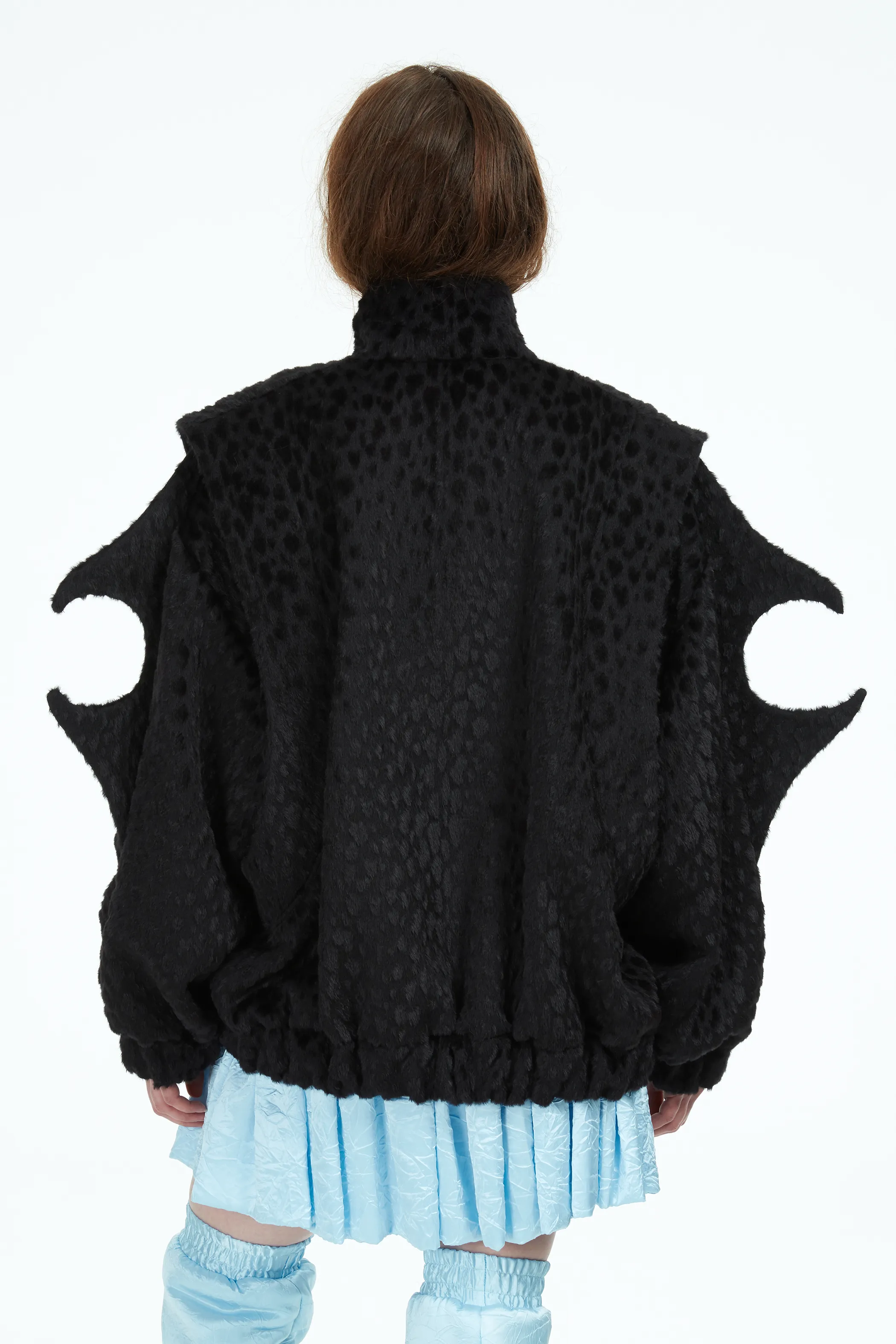 alpaca bomber jacket