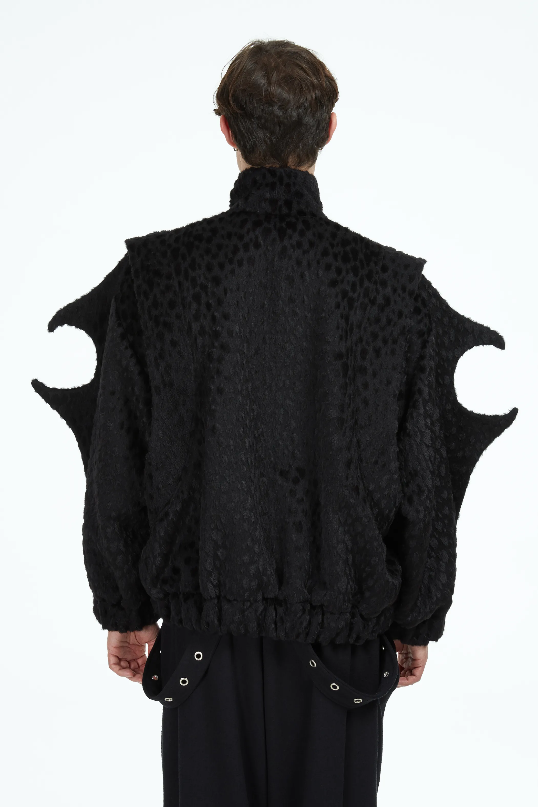 alpaca bomber jacket