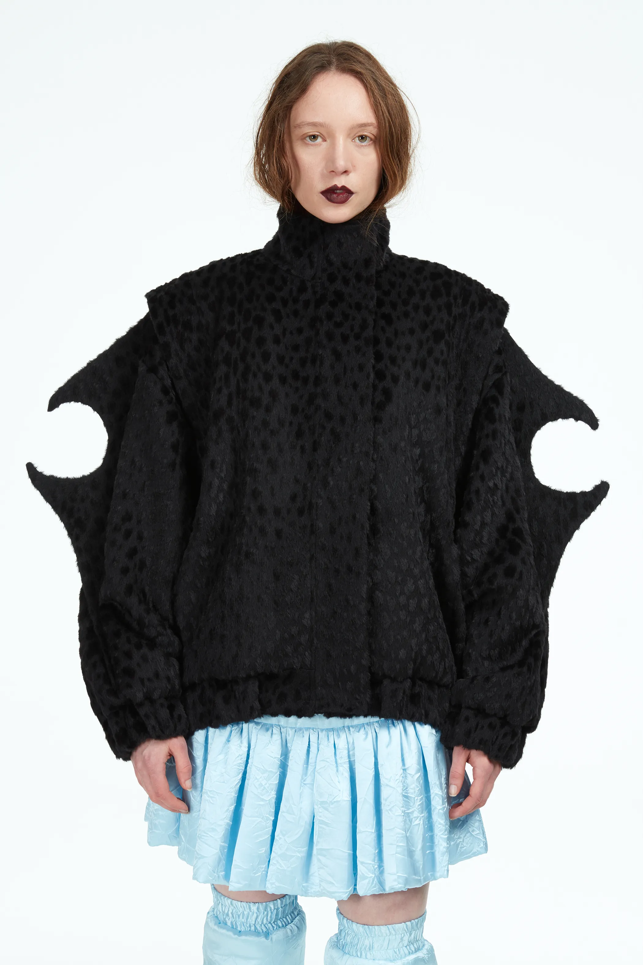 alpaca bomber jacket