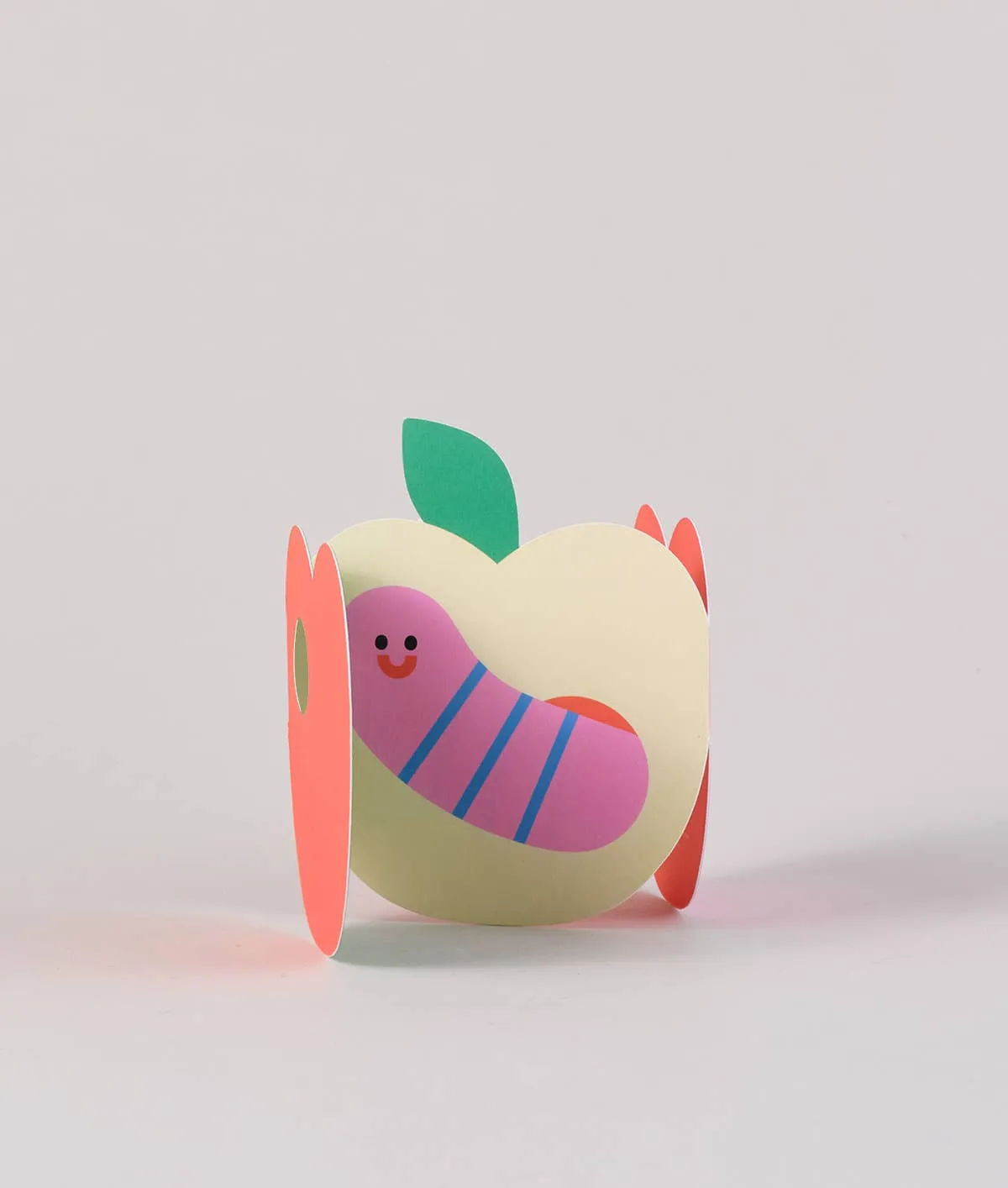 'Apple'  Fold Out Kid's Birthday Card