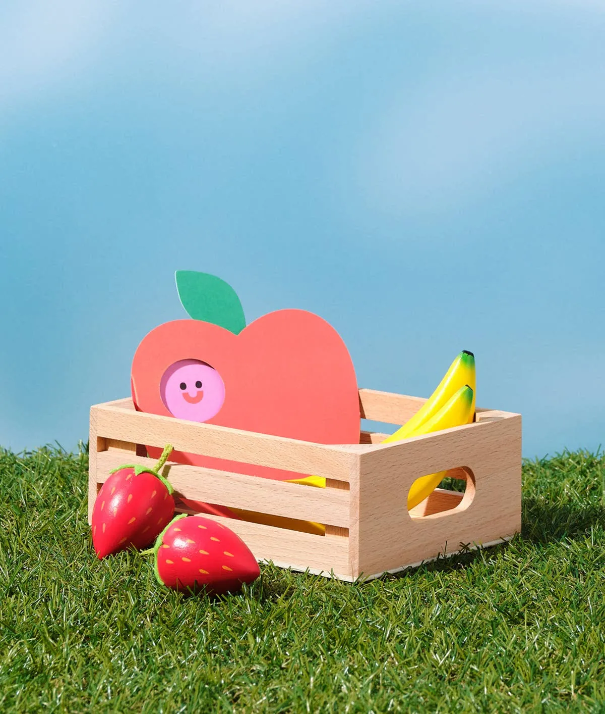 'Apple'  Fold Out Kid's Birthday Card