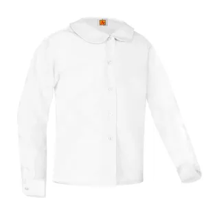 Archway North Phoenix Girls Peter Pan Long Sleeve Blouse (No Patch)