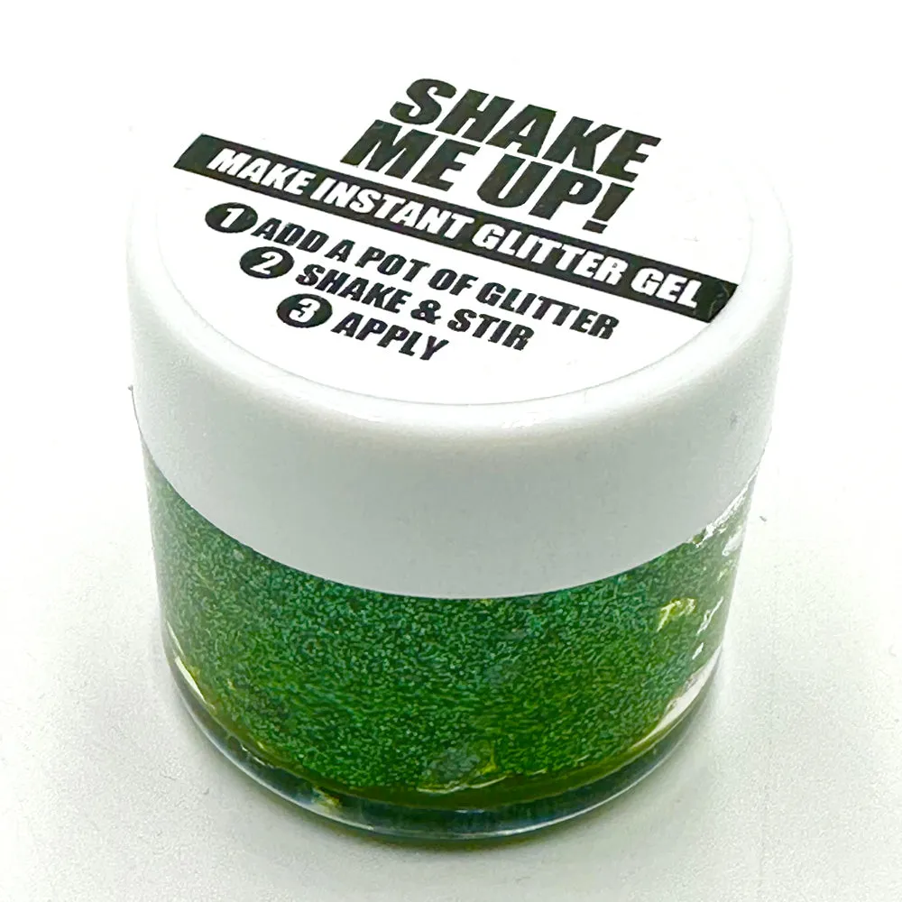 Biodegradable Glitter Gel - Holographic Green (Fine Glitter)