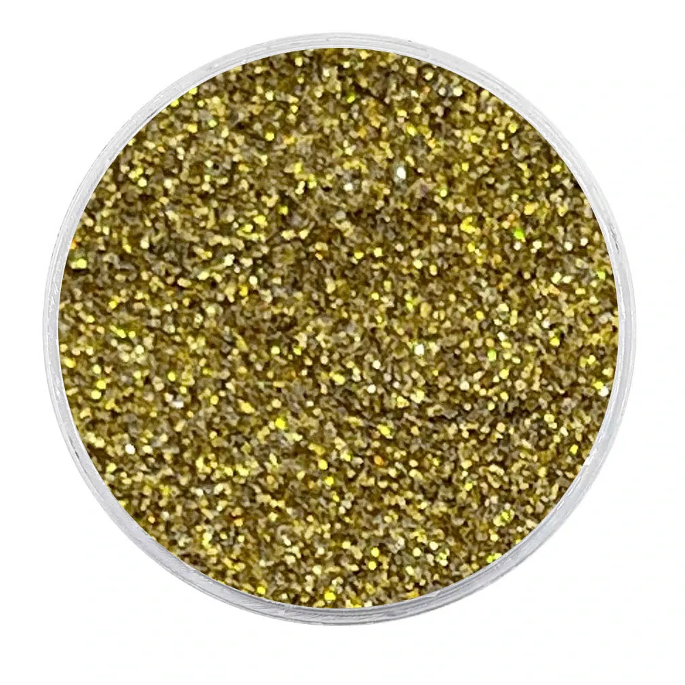 Biodegradable Holographic Gold Glitter - Fine Glitter
