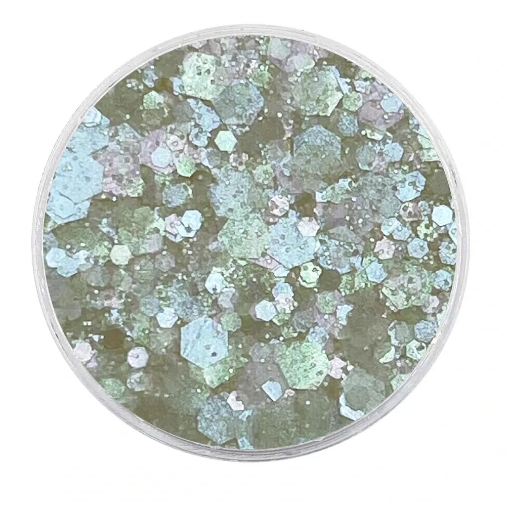 Biodegradable Iridescent Opal Mixed Glitter - Festival Mermaid Mix