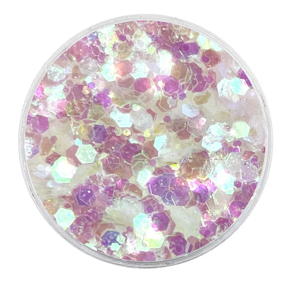 Biodegradable Iridescent Unicorn Glitter - Festival Glitter Mix