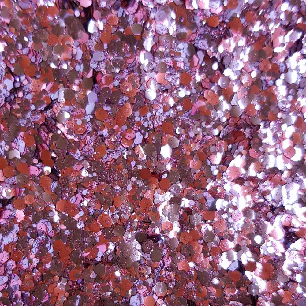Biodegradable Metallic Pink & Lilac Glitter - Festival Glitter Mix (BioBerry)