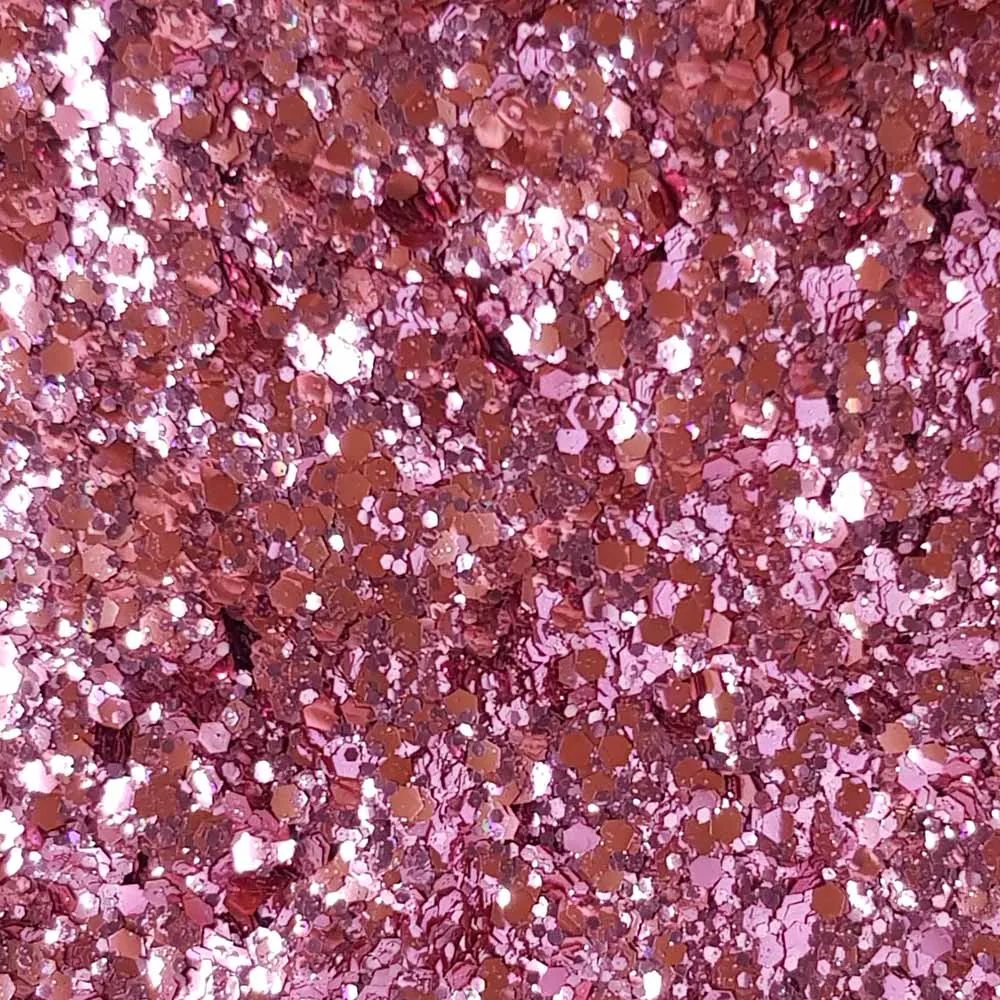 Biodegradable Metallic Pink Glitter - Festival Glitter Mix (BioPixie)