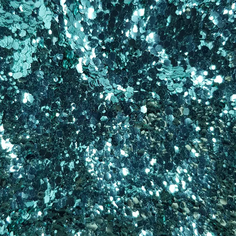 Biodegradable Metallic Turquoise Glitter - Festival Glitter Mix (BioMermaid)