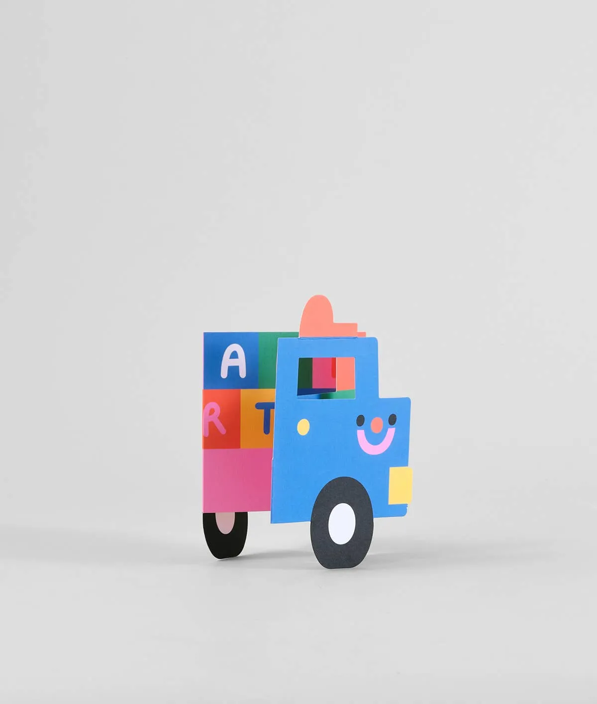 'Birthday Truck'  Fold Out Kid's Birthday Card