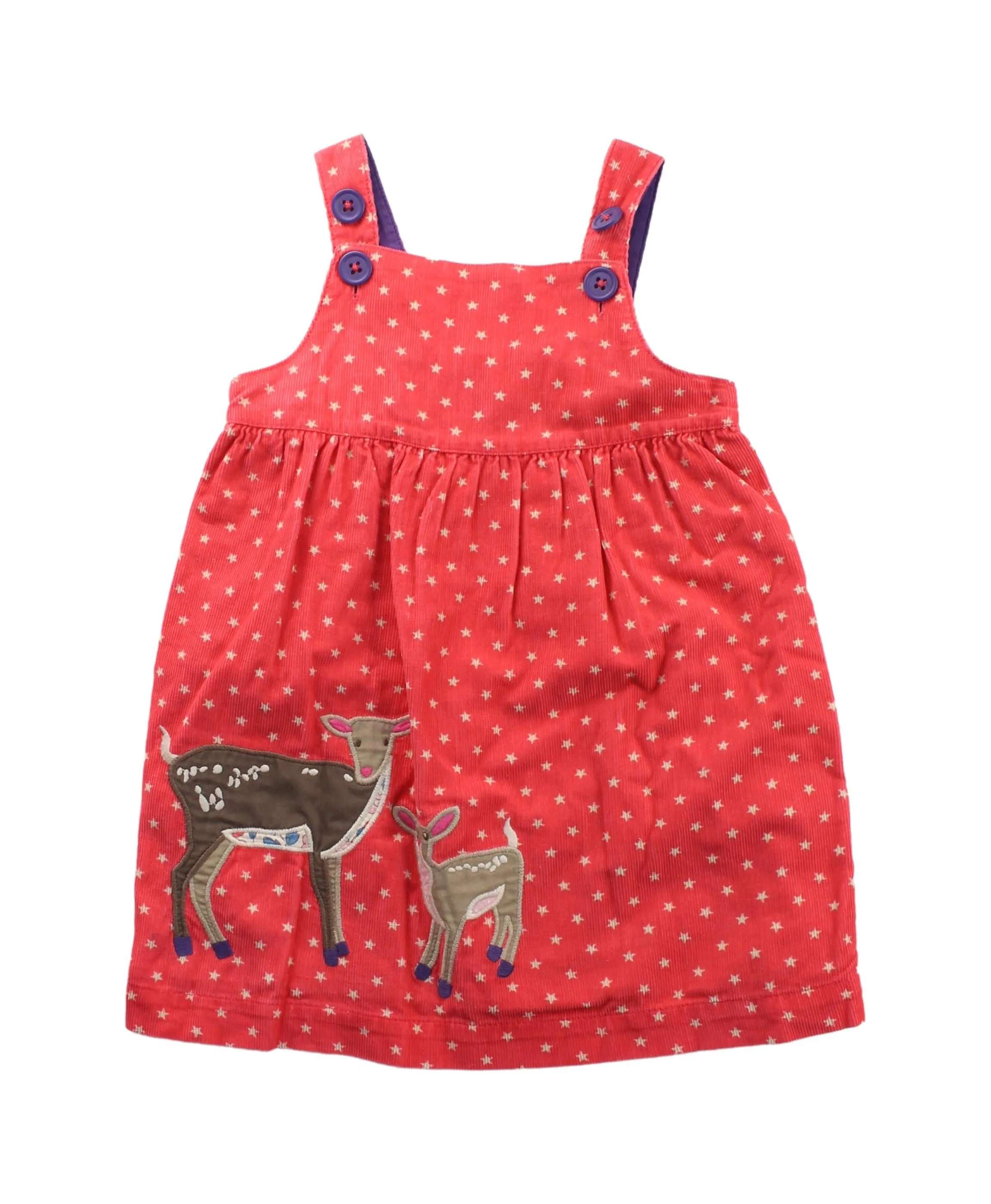 Boden Overall Dress 12-18M