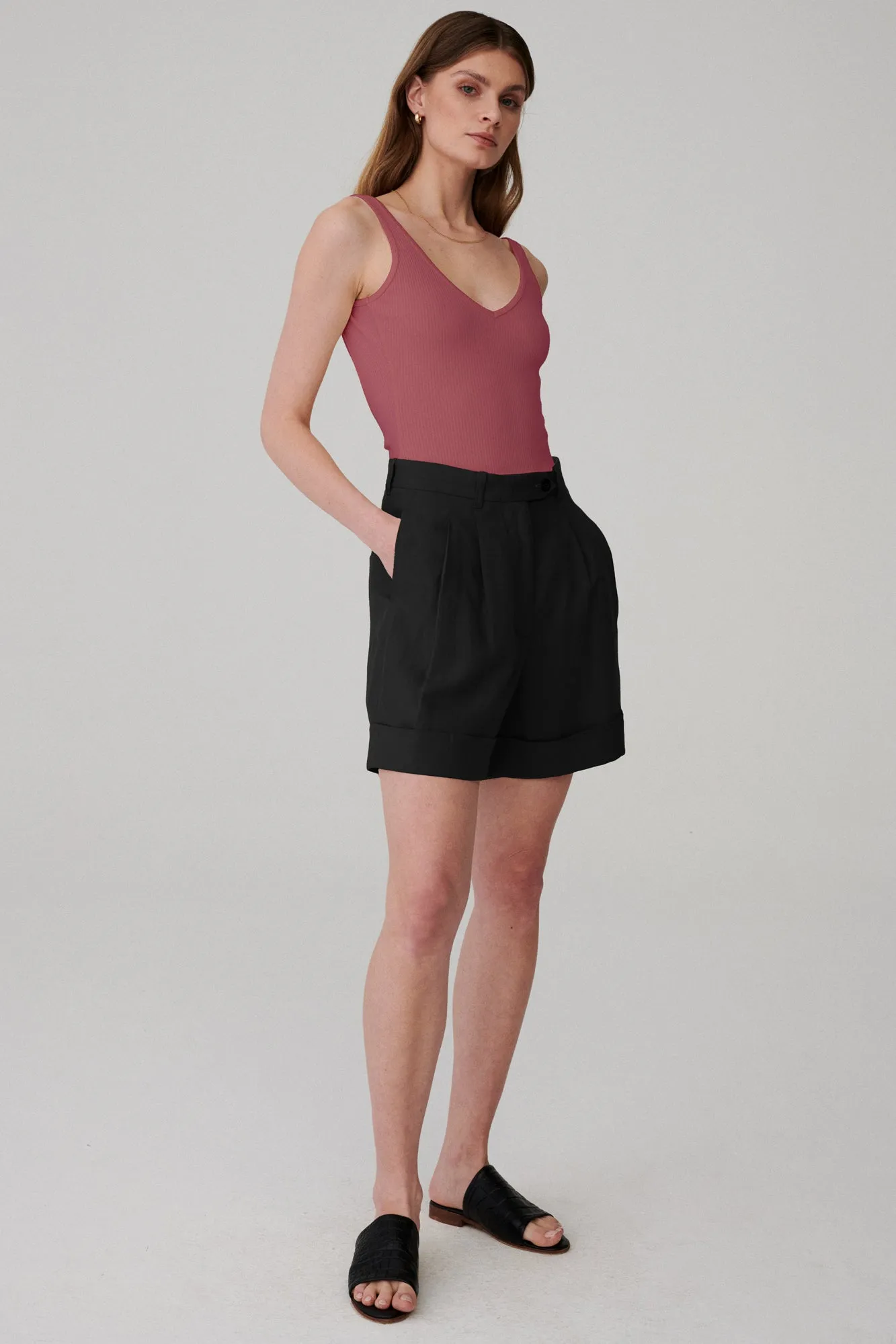 Bodysuit in organic cotton / 01 / 36 / raspberry pink