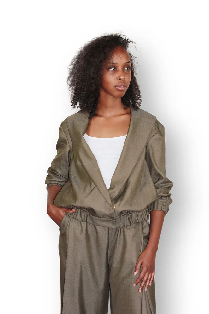Casual Khaki Jacket