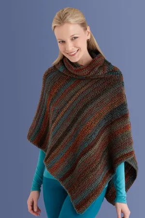 Cowl Neck Poncho (Crochet)
