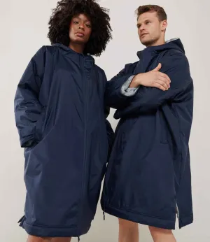 Finden   Hales Adults All Weather Robe | Navy