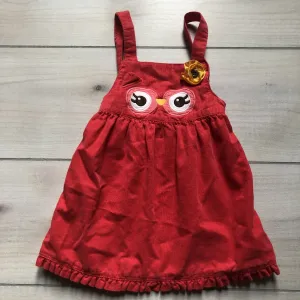 Gymboree Coral Corduroy Owl Jumper