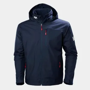 Helly Hansen Unisex Crew Hooded Midlayer Sailing Jacket - Navy