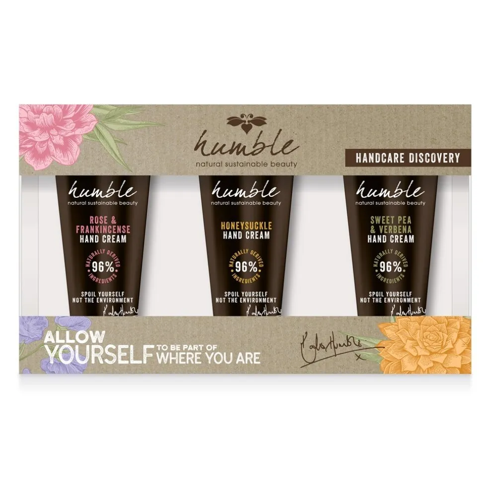 Humble By Kate Humble 3 Hand Cream Discovery Set