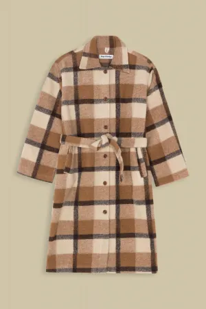 Isolde Jacket Beige Check