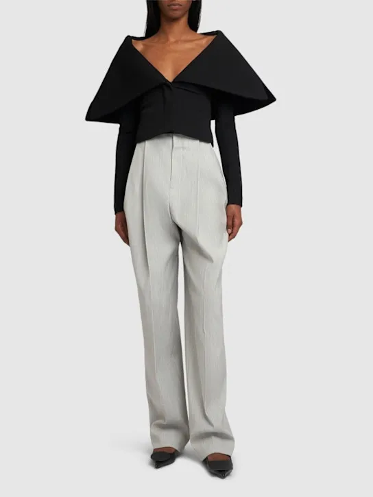 Jacquemus   La Veste Giacca wide lapel jacket 