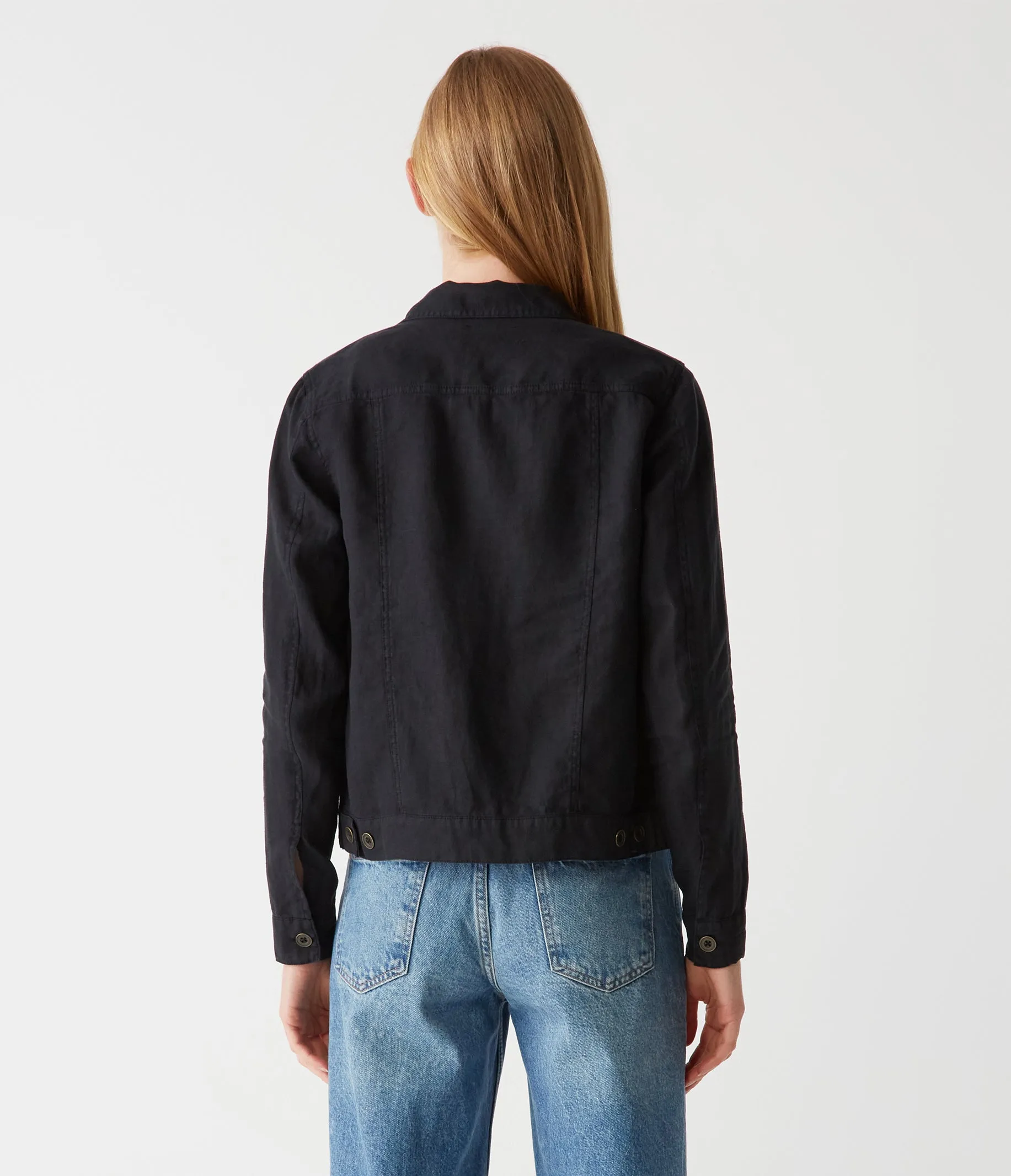 Jean Linen Jacket