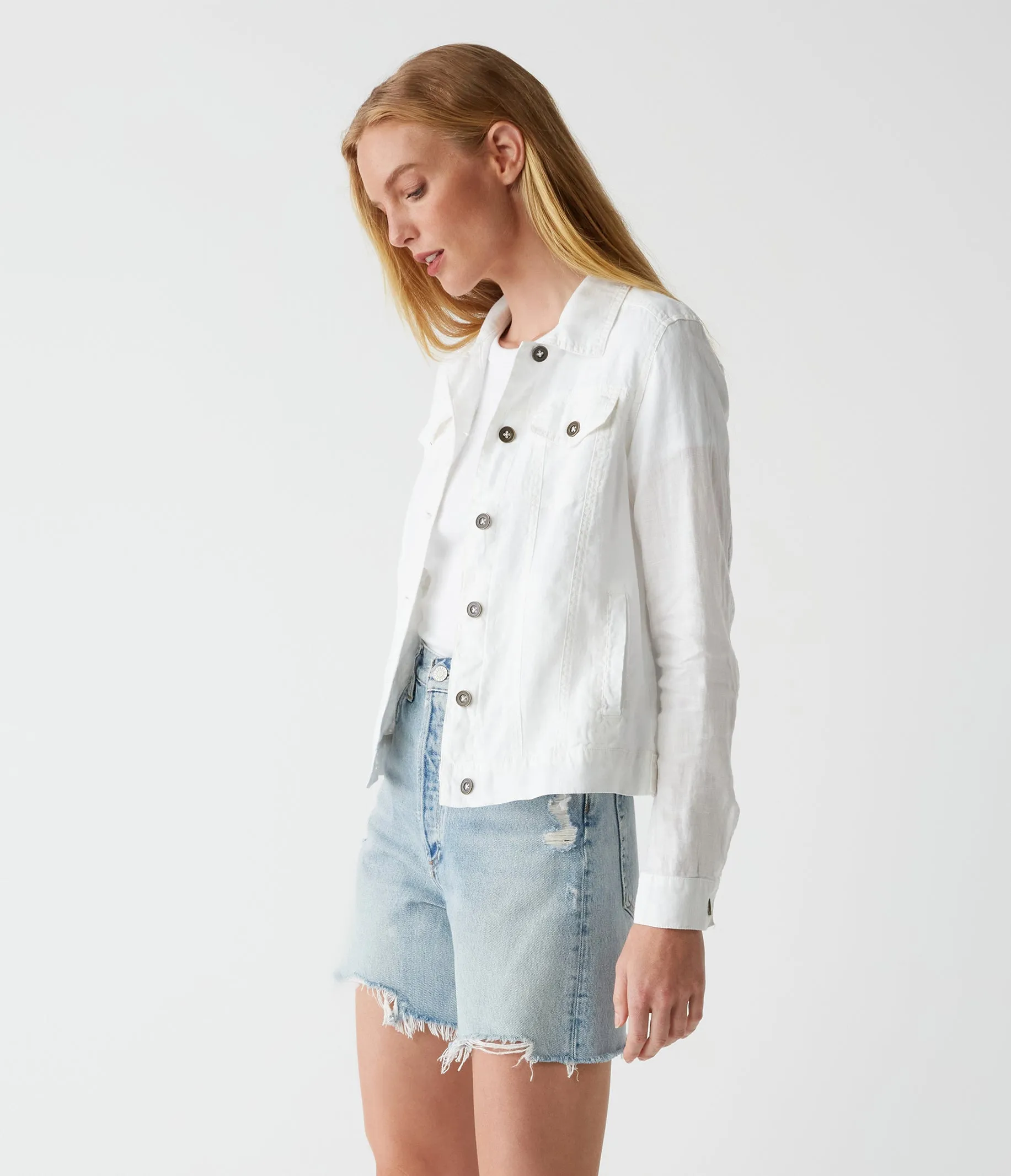 Jean Linen Jacket