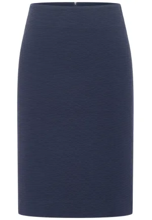 LANIUS Pencil skirt 14124 midnight 599 women