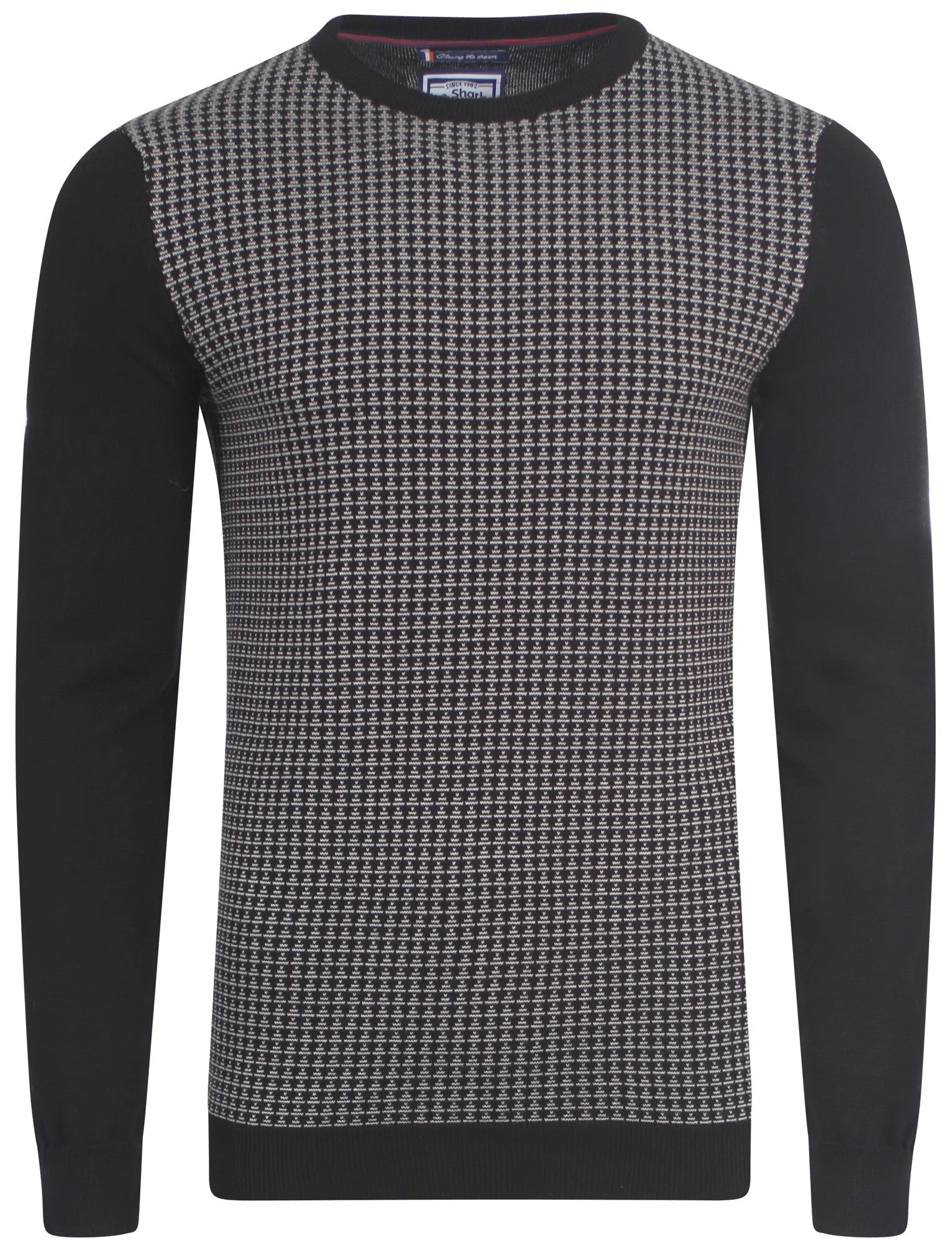 Le Shark Daviman navy jumper