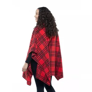 Linda Anderson Women's Fleece Poncho with Hood and Arm Pockets Linda Anderson Le Moda Linda Anderson