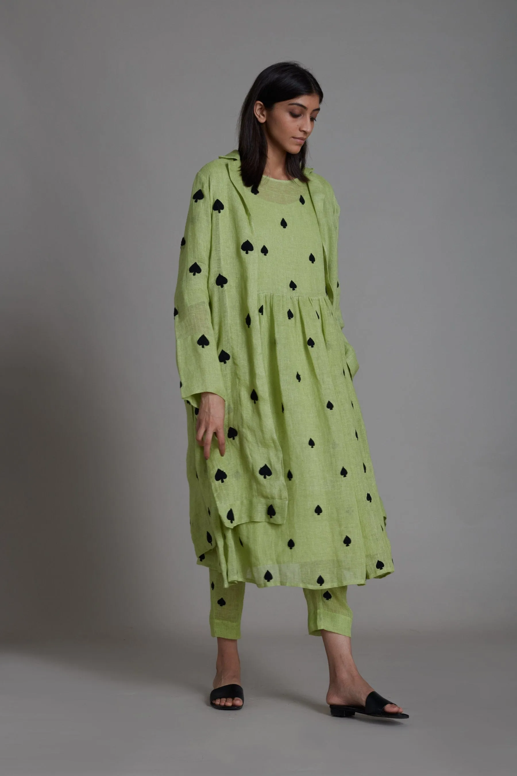 Mati Teen Patti Jacket-Green