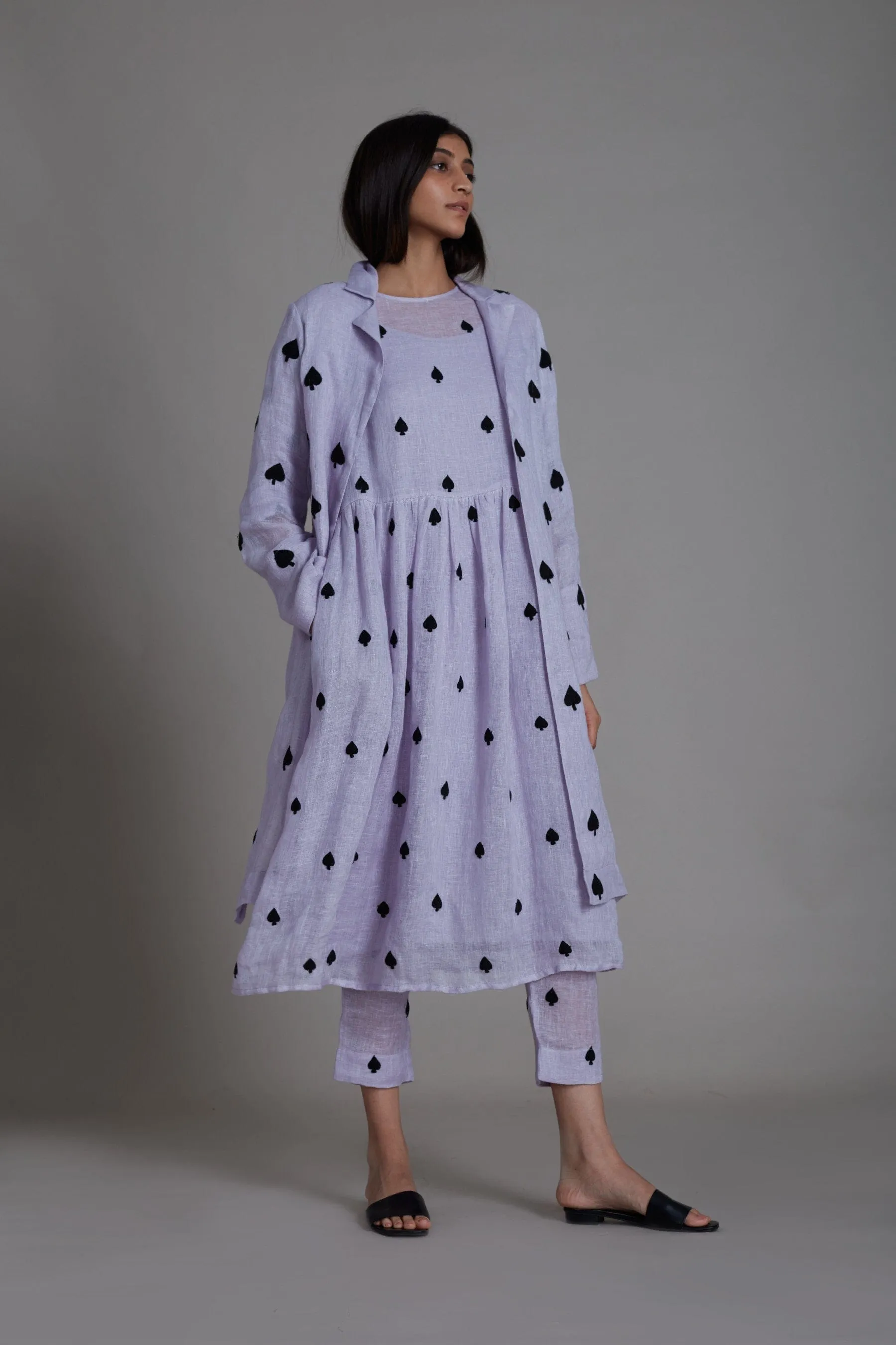 Mati Teen Patti Jacket-Lavender
