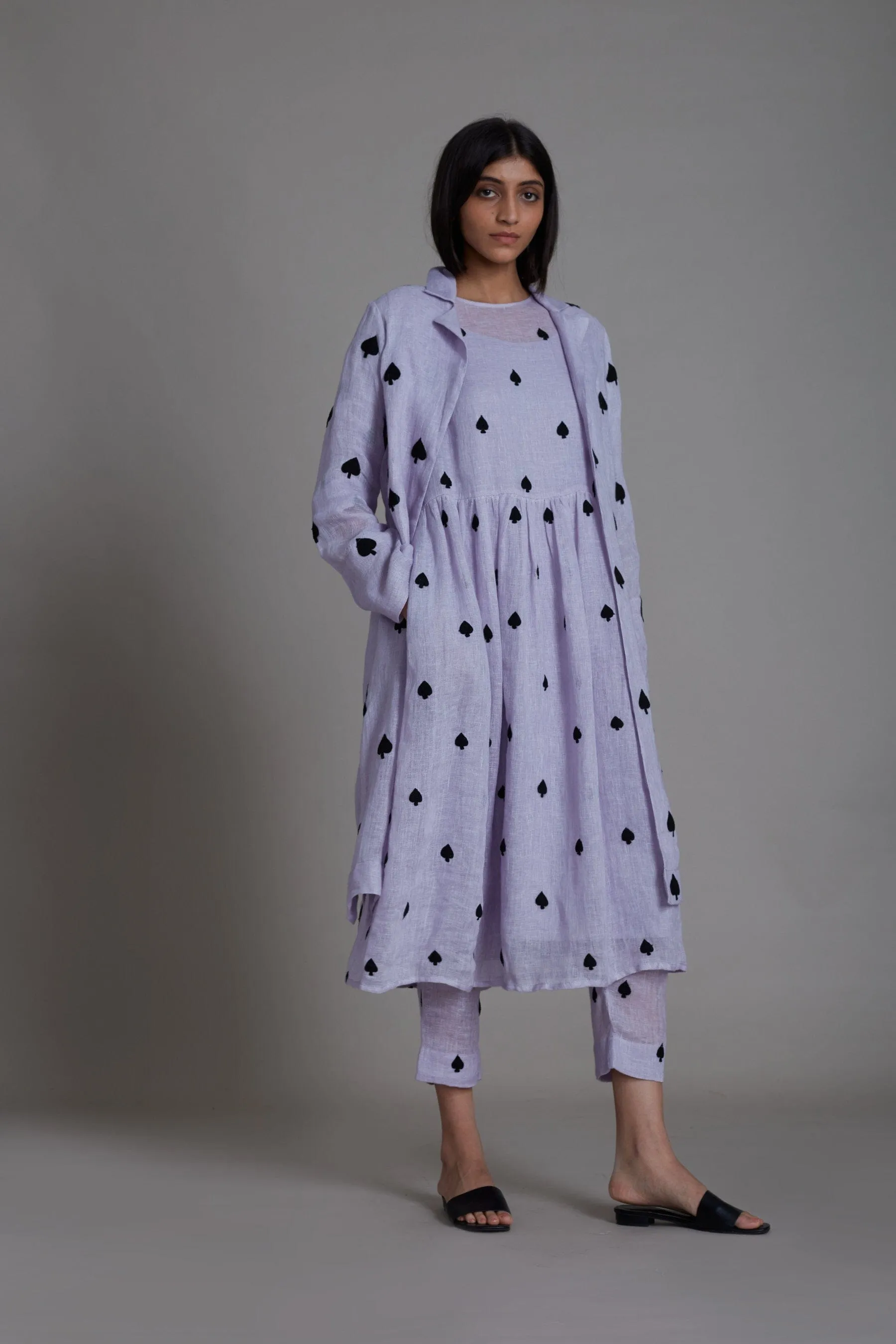 Mati Teen Patti Jacket-Lavender