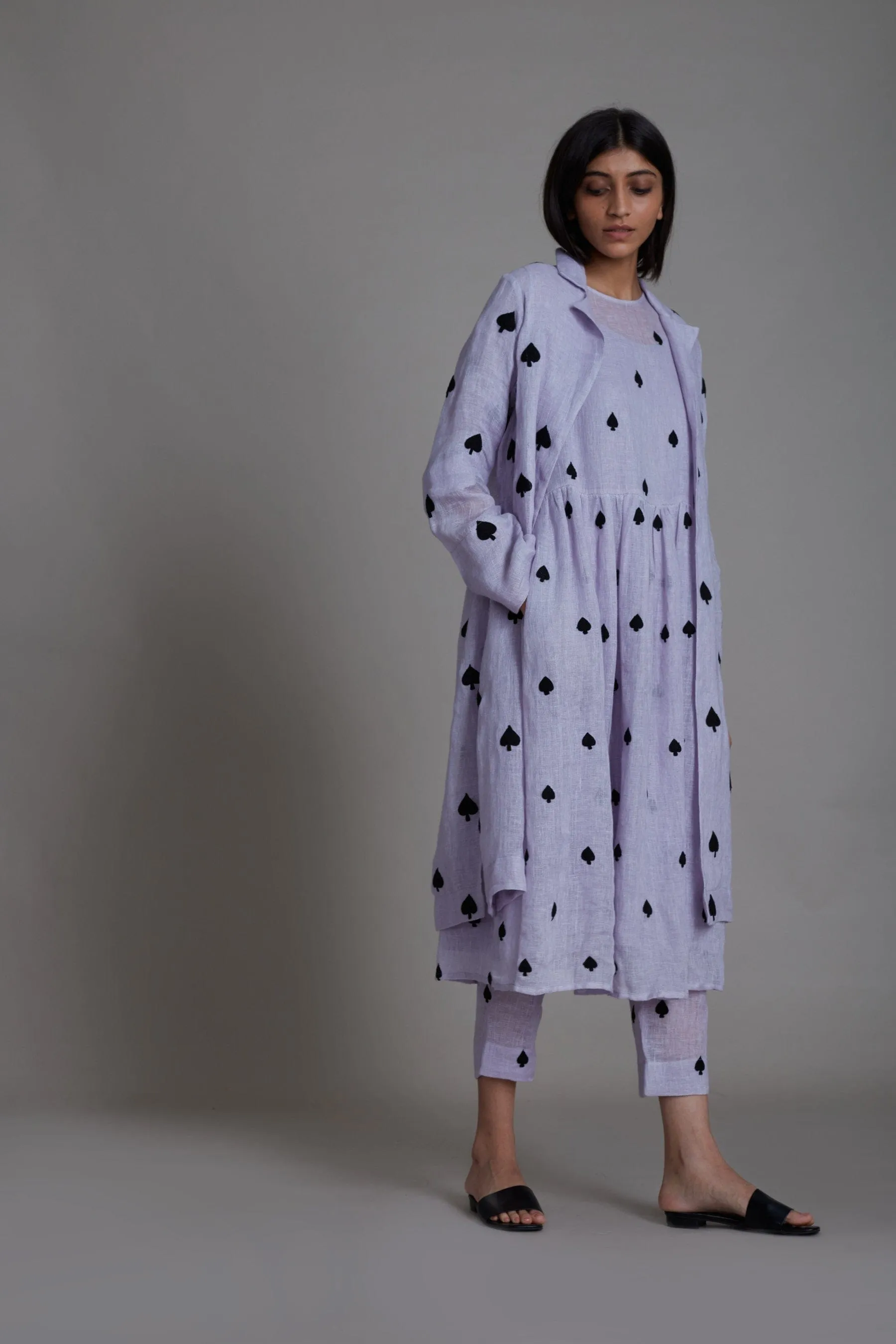 Mati Teen Patti Jacket-Lavender