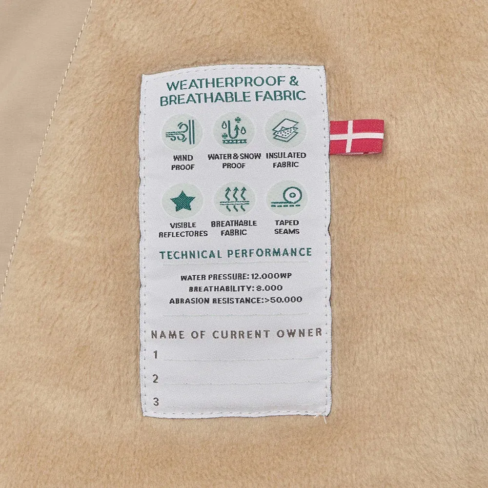 MINI A TURE MATWANG Fleece Lined Winter Jacket - Savannah Tan