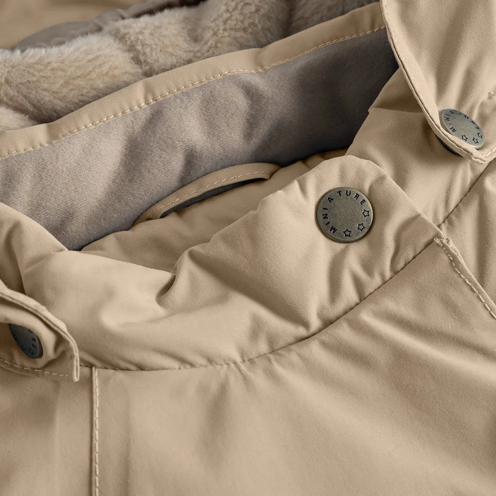 MINI A TURE MATWANG Fleece Lined Winter Jacket - Savannah Tan