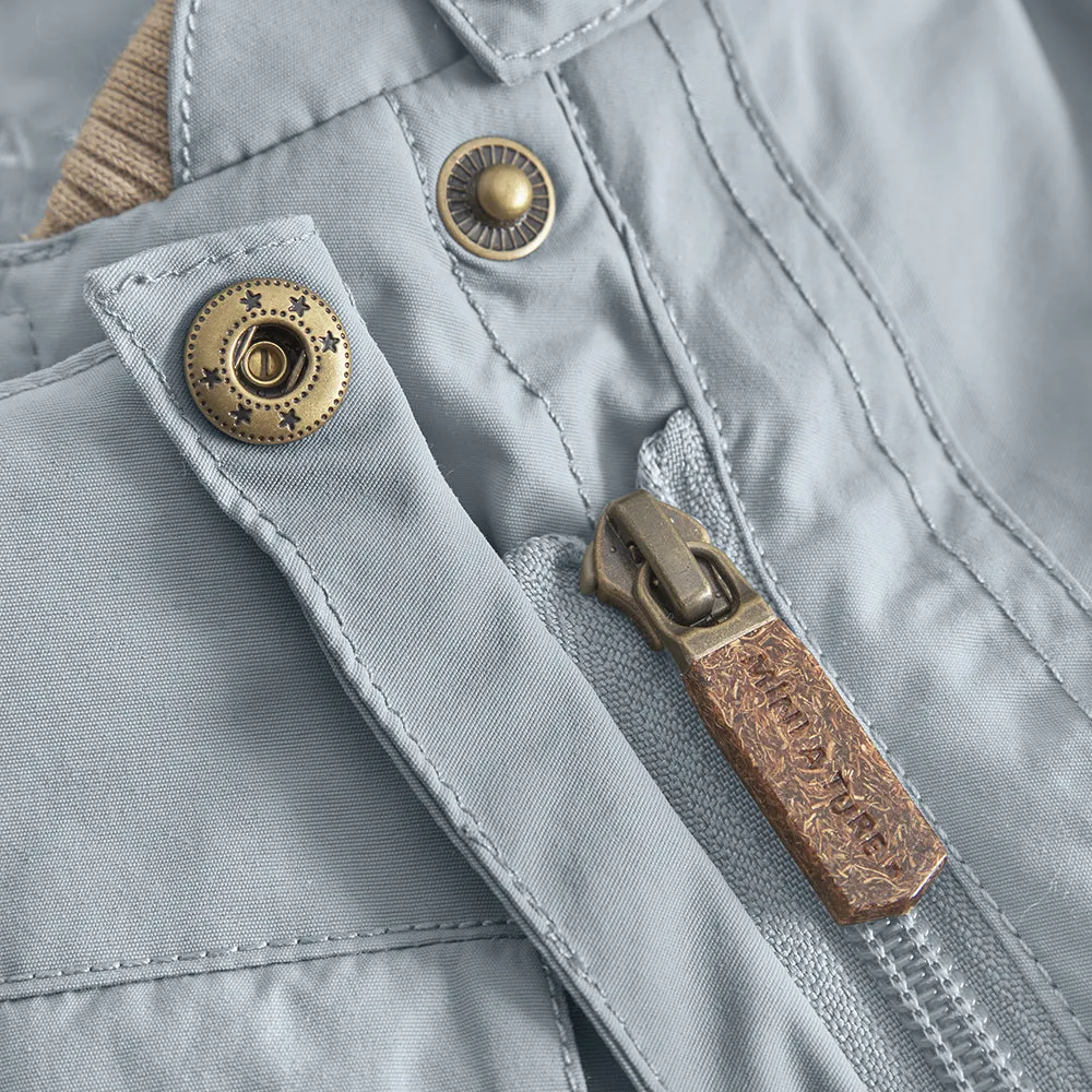 MINI A TURE MATWISTI Fleece Lined Snowsuit - Citadel Blue