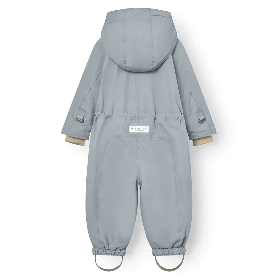 MINI A TURE MATWISTI Fleece Lined Snowsuit - Citadel Blue