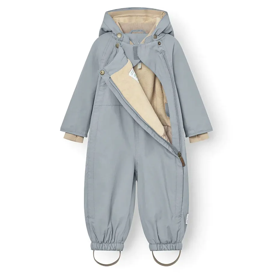 MINI A TURE MATWISTI Fleece Lined Snowsuit - Citadel Blue