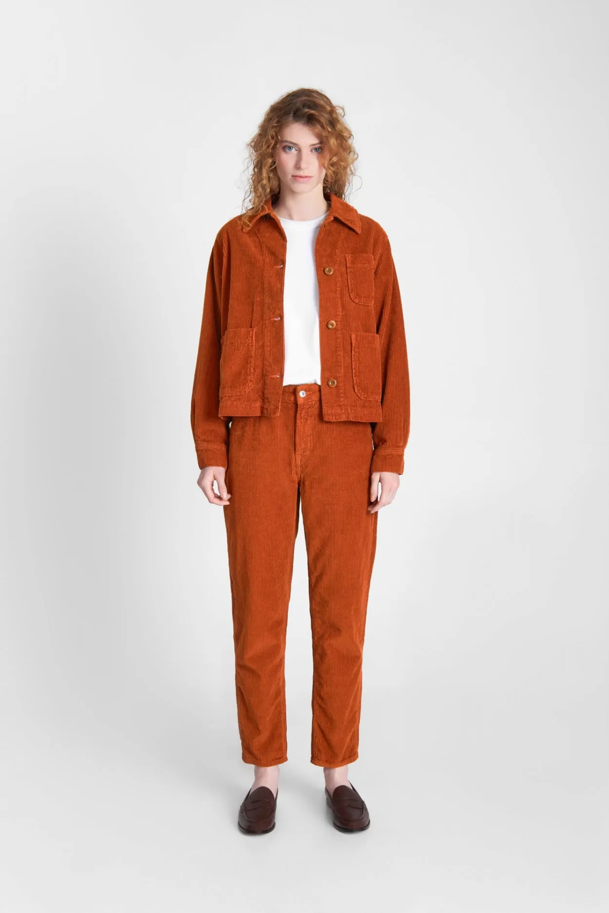 Navarre Corduroy Jacket | Pottery Clay