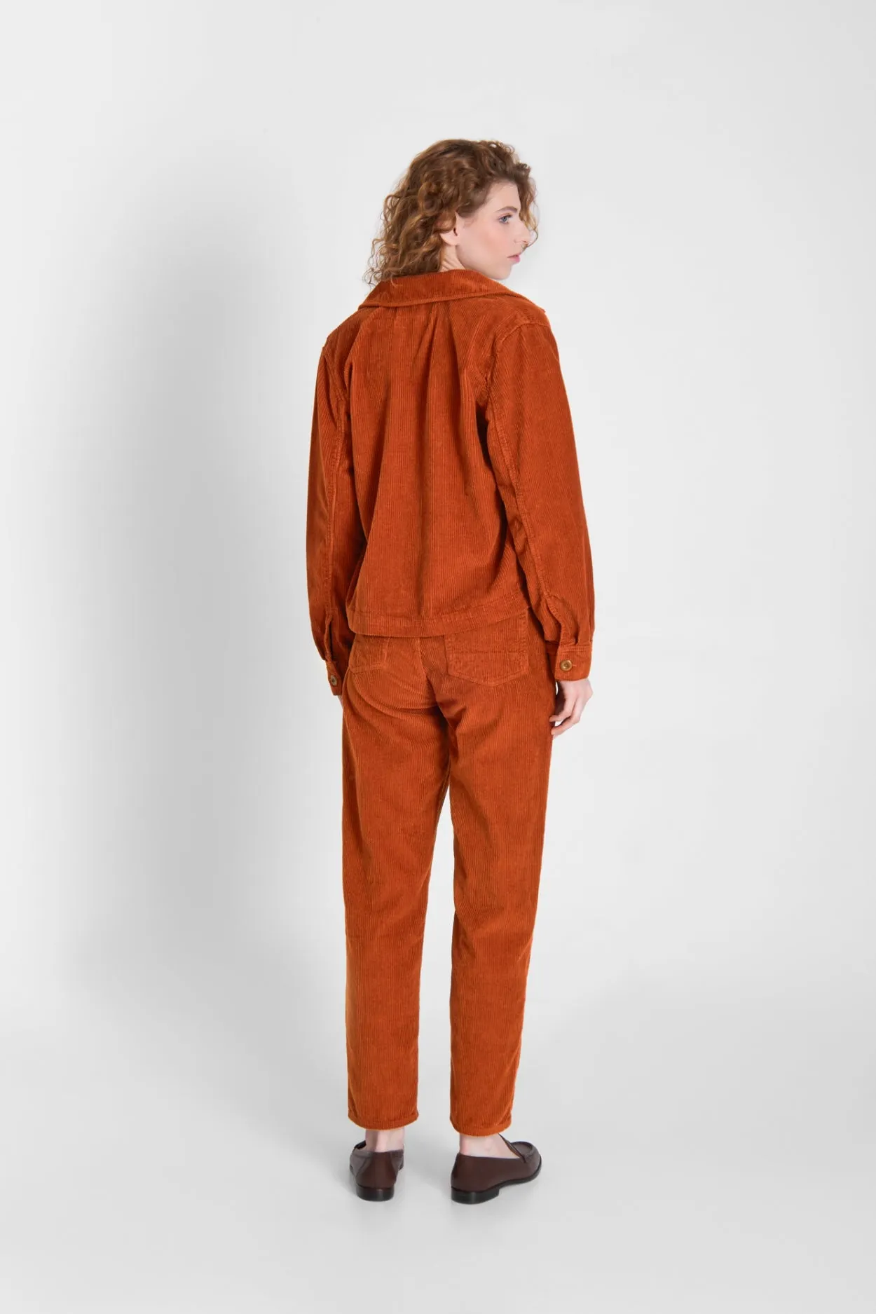 Navarre Corduroy Jacket | Pottery Clay